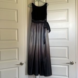 Black Ombré formal gown by Ignite Evening